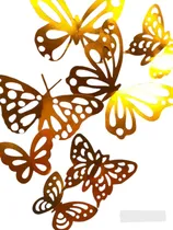 Comprar 50 Mariposas Decorativas Adorno Reposteria Varios Tamaños