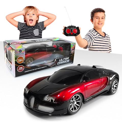 Carrinho Controle Remoto Ultra Carros 1:24 6funções - Barato