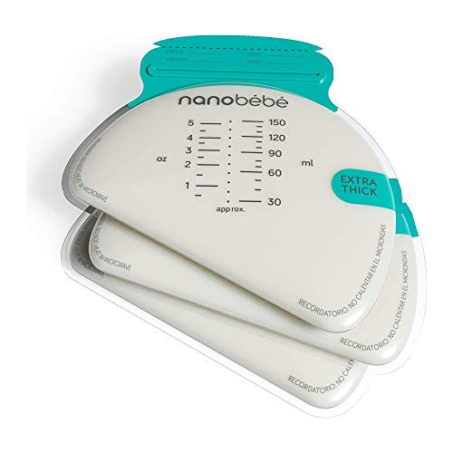 Nanobébé 50 Bolsas De Almacenamiento De Leche Materna  Enfr