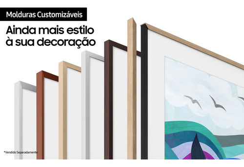 Samsung Smart Tv 43 Polegadas Qled 4k The Frame 43ls03b