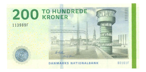 Dinamarca 200 Kroner Coleccion Año 2016 Sin Circular Unc