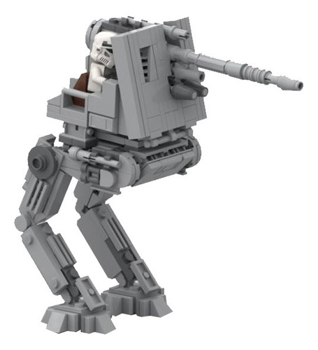 Moc Building Blocks Star Wars Han Solo Ad Dt Robot