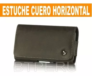Estuche Cuero Horizontal Xperia Htc Sony Z5 Z Note 4 5 Nokia