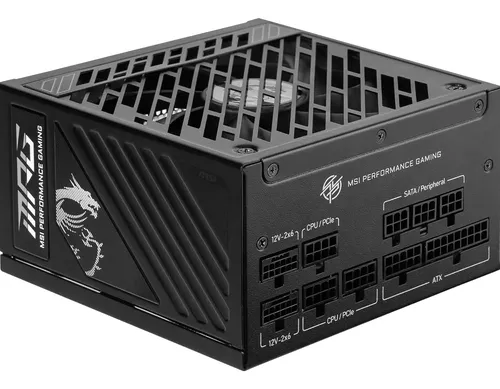 Fuente De Alimentación Msi Mpg A850gs 850w Atx 3.1