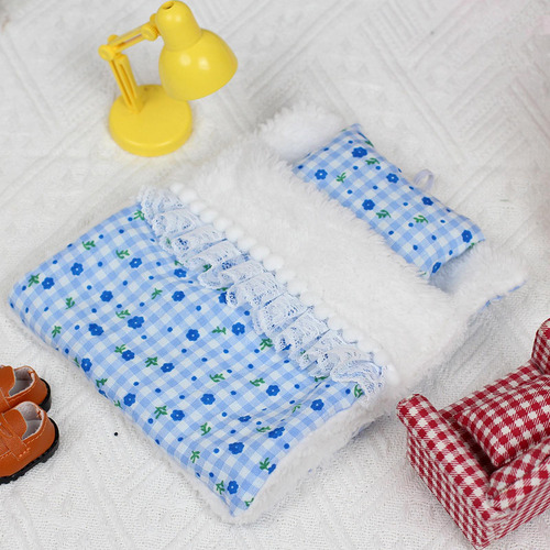 Juego De Ropa De Cama Para Muñecas, Juego De Simulación, A