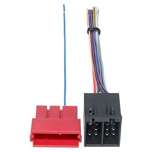 Conector De Arnés De Cableado Estéreo Red Wolf Iso Para Radi