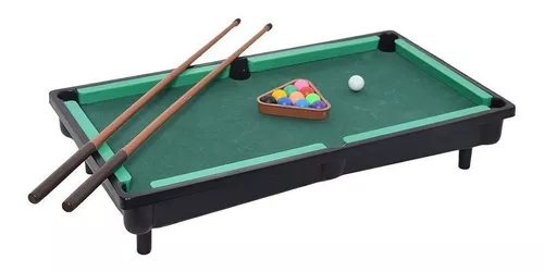 Jogo mesa bilhar sinuca snooker infantil completo braskit