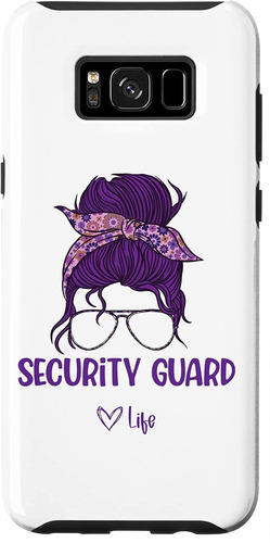 Galaxy S8 Womens Security Guard Life Case