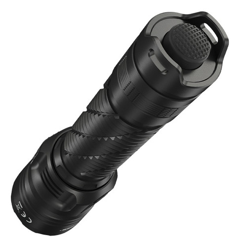 Linterna Nitecore MH25 PRO 3300 lumens Recargable 5300mah Alcance 705 metros Color Negra Luz Blanca