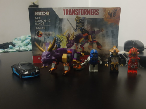 Kre-o Transformers 4 Drift Y Slug Lego Simil