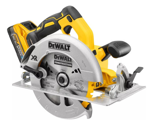 Sierra Circular Dewalt Dcs570h2-b2 20v 7 1/4+2b 5a+c+bolso