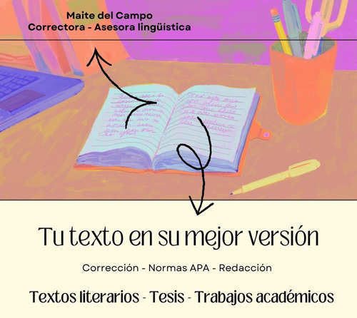 Corrección Edición Redacción Tesis, Tif Y Textos Literarios