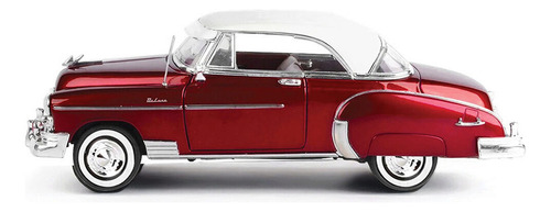 Chevy Bel Air 1950 1:18 Motormax Color Vino Rines Clasicos