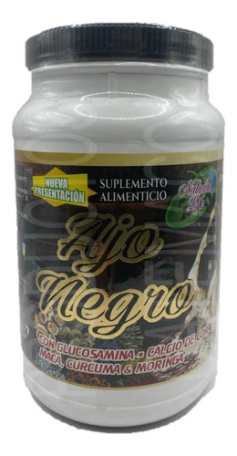 Ajo Negro Reforzado Con Moringa 100% 1.100 Kg  Envio Gratis