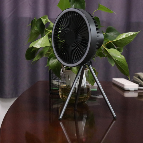 Ventilador De Mesa Con Trípode Portátil De 3 Velocidades,