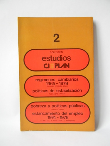 Estudios Cieplan 2 Foxley Tironi Ffrench-davis 1979