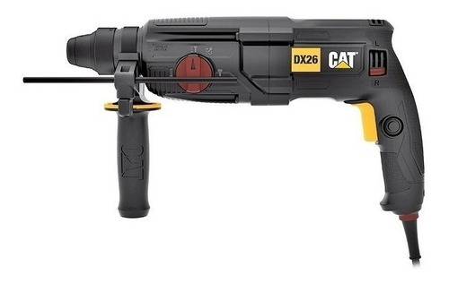 Rotomartillo electroneumático CAT DX26 negro y amarillo frecuencia de 50Hz/60Hz con 800W de potencia 110V-127V