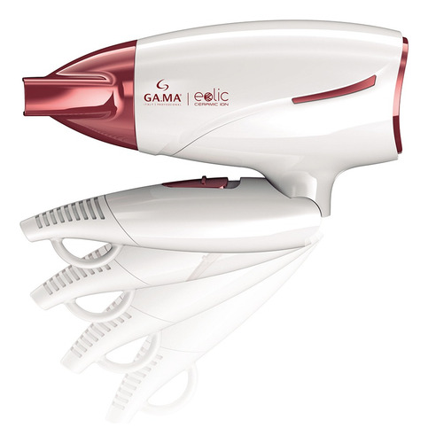 Kit Secador Ga.ma Italy Eolic Ceramic + Planchita Remington
