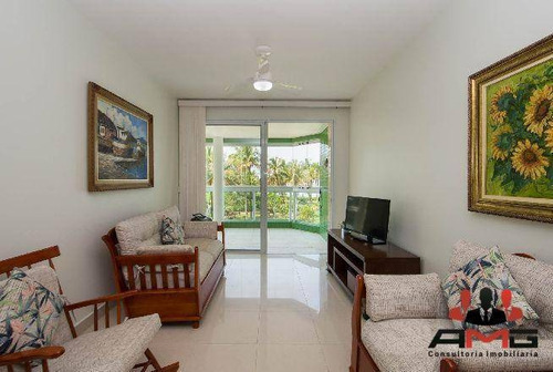 Apartamento Com 3 Dormitórios À Venda, 170 M² Por R$ 2.800.000,00 - Riviera - Módulo 3 - Bertioga/sp - Ap2868