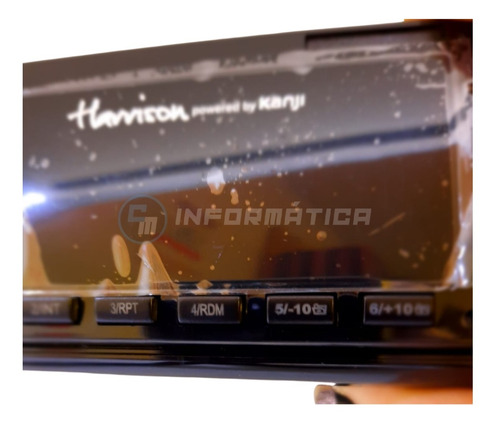 Imagen 6 de 10 de Audio Car Bt Harrison Con Control Remoto Kj-carmpbt01