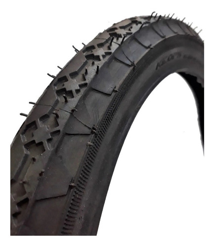 Kit 2 Cubiertas Bicicleta Reparto 20 Y 26 X 1 3/4 X 2 Color Negro