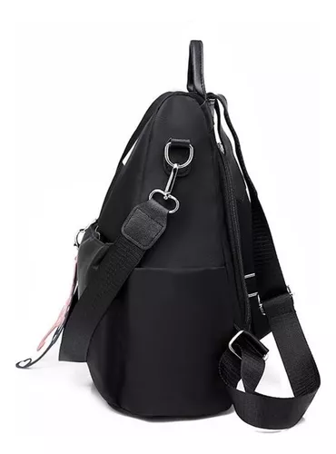 Mochila Antirrobo Cartera Impermeable Para Mujer Juvenil De Nailon