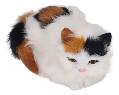 Muñeco De Gato De Peluche Realista, Suave, De Alta Simulació