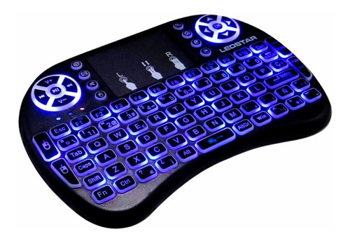 Mini Teclado  Control Multimedia Retroiluminado - Bde