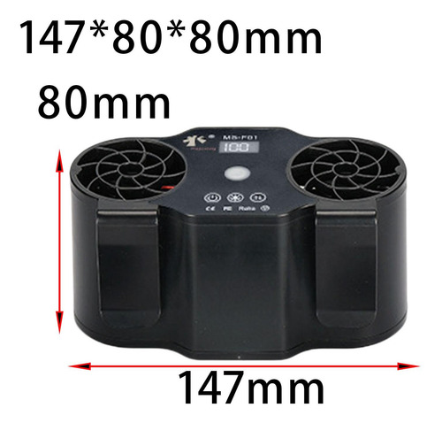 Ventilador De Cintura Portátil, Para Colgar En El 10000mah
