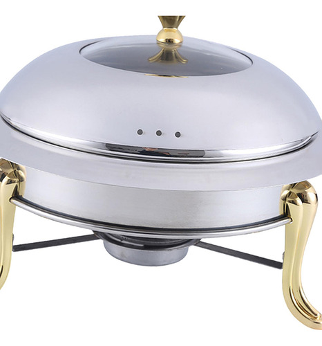 Catering Warmer Set Calentadores De Alimentos Dorado