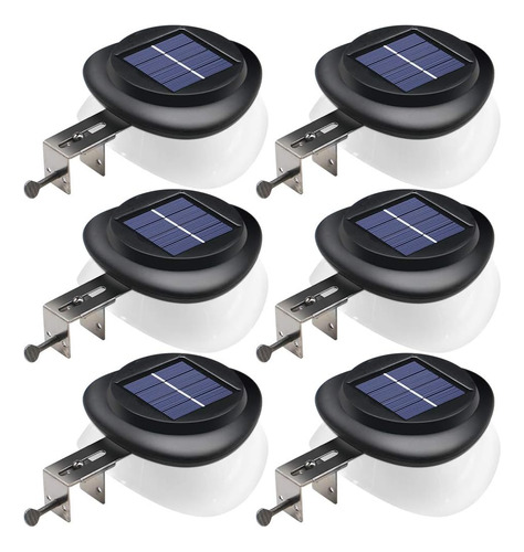 Luces Solares Canalones Mejoradas 9 Led Exteriores, Imp...