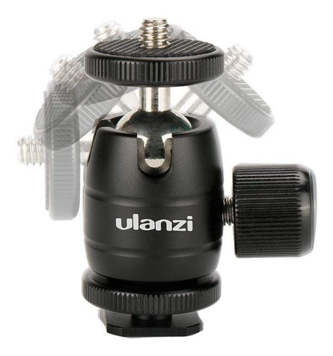 Imagen 4 de 10 de Cabezal Zapata Bola Rosca Monitor Luz Mic Rotula Ulanzi U30s