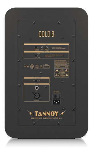 Monitor De Estudio Tannoy Gold 8 Coaxial 8 Bi-amp 300w