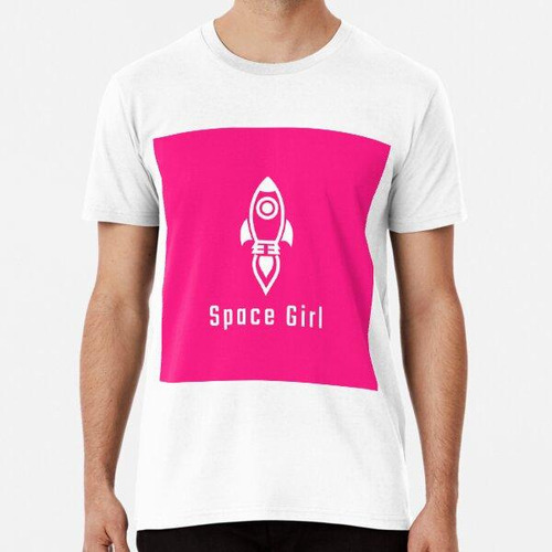 Remera Camiseta Clásica Space Girl Algodon Premium