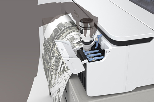 Plotter Sublimación simple función a color Epson SureColor F570 con wifi 220V