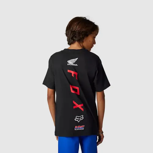 Polera Lifestyle Niño Honda Negro Fox