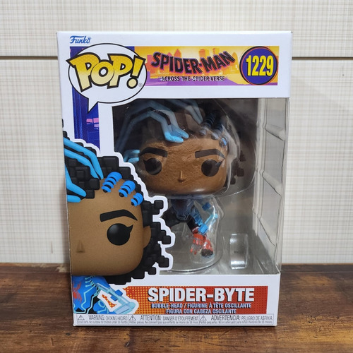 Spider Byte Funko Pop Spiderman Across The Spiderverse Marve