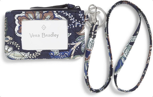 Vera Bradley Combo Funda Identificación Y Cordón Algodón