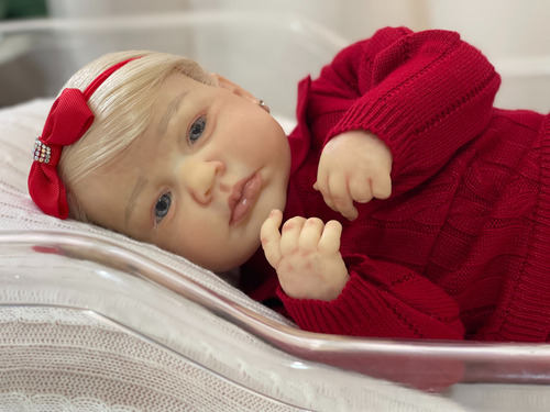 Bebê Reborn Realista Respira De Verdade Menina