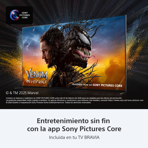 Pantalla Tv Sony Bravia 2 Dolby Atmos 4k Hdr K-75s20m2