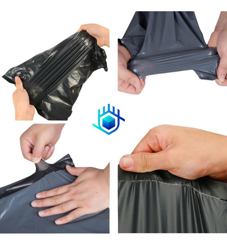 100 Bolsas Sobres Envios 17x26cm Paqueteria Adhesivo Poly