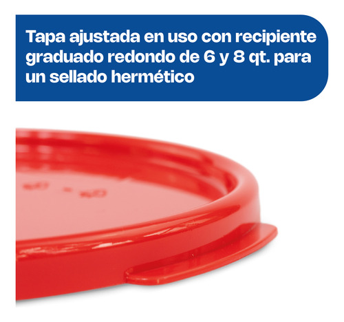 Tapa Para Recipiente Redondo Caledonia Tapere-68r