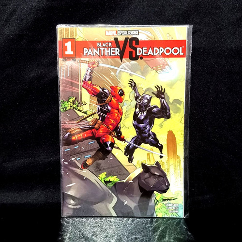 Marvel Grapas - Black Panther Vs Deadpool - Set 5 Comics