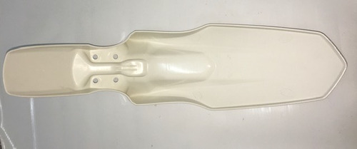Imagen 3 de 10 de Guardabarro Delantero Blanco Con Detalles Zanella Zr 150 (m