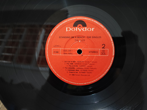 Lp Vinil- The Cure - Standing On A Beach- The Singles (Usado)