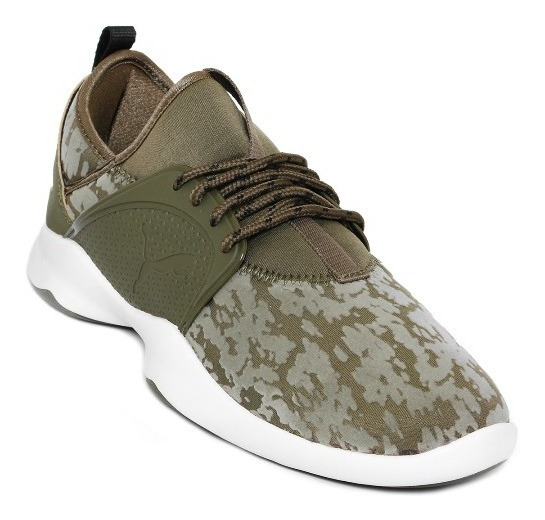 puma verde militar mujer