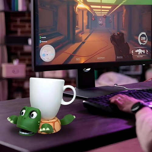Soporte Para Tazas De Tortuga, Divertido Posavasos De