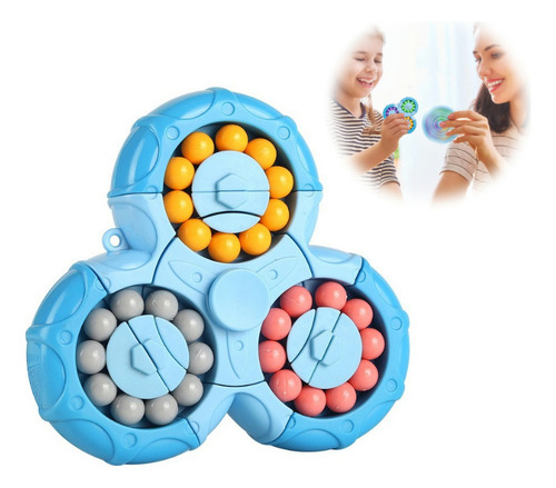 . Rompecabezas Frijol Cubo Mágico Girar Juguetes
