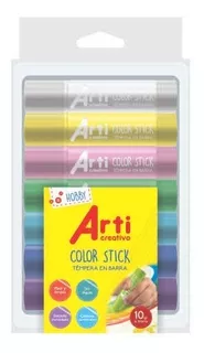 Set Tempera Stick Colores Fancy 7 Colores Arti Creativo