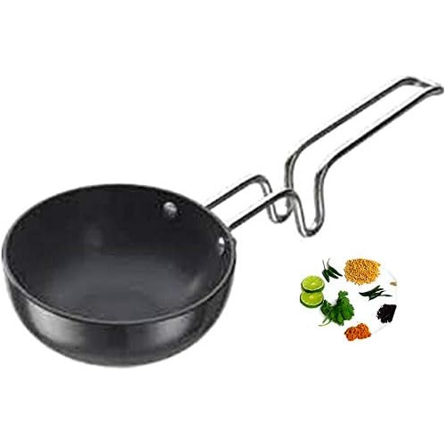 Tadka Pan Anodizado Duro, Tadka Pan Grande Preparar Saa...